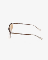 Occhiali da sole Geometrici GD0071 - Marrone | GCDS
