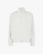 Linen Blend Logo Tracktop - ALL PRODUCT DISCOUNT | GCDS