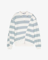 Asymmetrical Striped Polo - ALL PRODUCT DISCOUNT | GCDS
