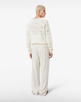 Linen Blend Wide Pants - ALL PRODUCT DISCOUNT | GCDS