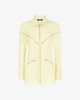 Suede Multi Zip Jacket - ALL PRODUCT DISCOUNT | GCDS