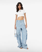 Gcds Logo Lounge Cropped T-shirt - ALL PRODUCT DISCOUNT | GCDS