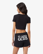 Gcds Logo Lounge Cropped T-shirt - ALL PRODUCT DISCOUNT | GCDS