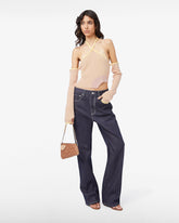 Comma Knit Long Sleeves Top - ALL PRODUCT DISCOUNT | GCDS