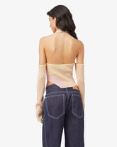 Comma Knit Long Sleeves Top - ALL PRODUCT DISCOUNT | GCDS