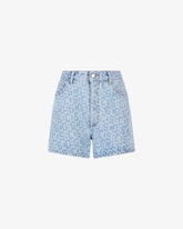 Gcds Monogram Denim Shorts - ALL PRODUCT DISCOUNT | GCDS
