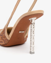 Gcds Monogram Rafia Logo Chain Slingback - ALL FULL PRICE | GCDS