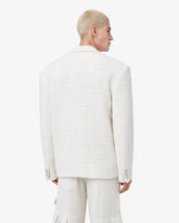 Double Breasted Tweed Blazer - ALL PRODUCT DISCOUNT | GCDS