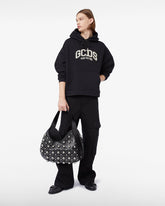GCDS Logo Lounge Bling Hoodie - Abbigliamento Donna | GCDS
