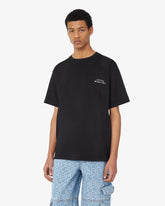 Embroidered Loose T-Shirt - Nero | GCDS