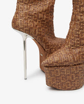 Pole Gcds Monogram Rafia Boots - Accessories Archive Sale | GCDS