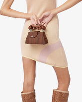 Call Me Comma Wood Baby Bag - Accessori Donna | GCDS