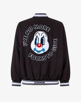 Pinstripe Clown Bomber - ALL PRODUCT DISCOUNT | GCDS