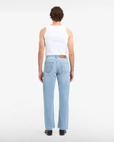 Wirdo Denim Straight Trousers - LightBlue | GCDS