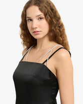 Abito mini satinato Bling Renee - ALL PRODUCT DISCOUNT | GCDS