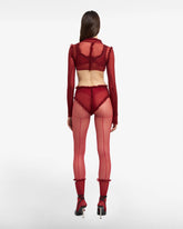 Medusa Knit Crop Polo - ALL PRODUCT DISCOUNT | GCDS