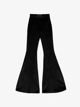Velvet Choker Flare Trousers - ALL PRODUCT DISCOUNT | GCDS