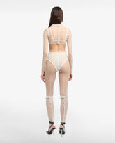 Medusa Knit Ultrashorts - White | GCDS