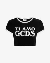 Ti Amo Gcds Crop T-Shirt - ALL FULL PRICE | GCDS