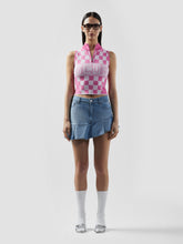 Pleated Stone Washed Denim Mini Skirt - ALL FULL PRICE | GCDS