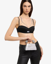 Borsa glitter Call Me Comma - Accessori Donna | GCDS