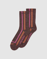 Striped Gcds lurex socks - | GCDS