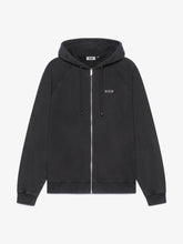Stone Washed Full Zip Hoodie - ALL PRODUCT DISCOUNT | GCDS