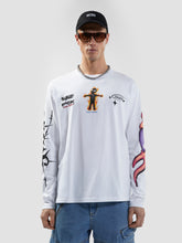 Graphics Long Sleeves T-Shirt - Bright White | GCDS