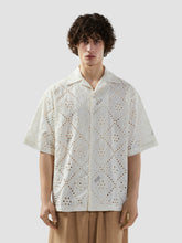 Broderie Anglaise Bowling Shirt - ALL PRODUCT DISCOUNT | GCDS