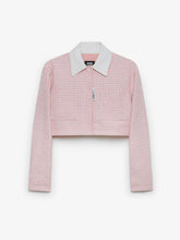 Tweed Crop Jacket - ALL PRODUCT DISCOUNT | GCDS