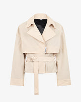 Nylon Belt Short Trench - ALL PRODUCT DISCOUNT | GCDS