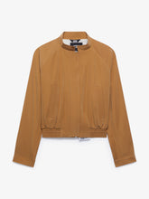 Cupro Crop Tailoring Bomber - ALL PRODUCT DISCOUNT | GCDS