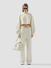 Lounge Logo Crop Crewneck - ALL PRODUCT DISCOUNT | GCDS