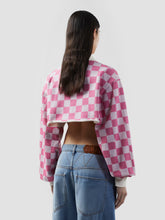 Lounge Logo Check Crop Polo - ALL PRODUCT DISCOUNT | GCDS