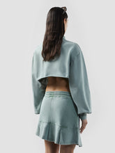 Stone Washed Crop Polo - ALL PRODUCT DISCOUNT | GCDS