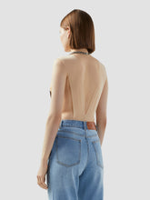 V Bodysuit - Soft Pink | GCDS