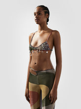 Rainbow Lame' Sita Drops Bra - ALL PRODUCT DISCOUNT | GCDS