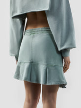 Pleated Stone Washed Sweatskirt - ALL PRODUCT DISCOUNT | GCDS