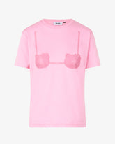 Hello Kitty Printed Bra Boxy T-Shirt - ALL FULL PRICE | GCDS