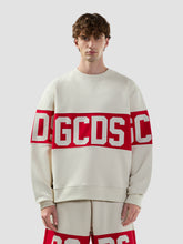 Felpa girocollo con Band Logo - Abbigliamento Uomo | GCDS