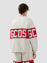 Felpa girocollo con Band Logo - Abbigliamento Uomo | GCDS