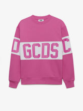 Band Logo Sweatshorts - Fuchsia | GCDS