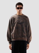 Felpa girocollo solarizzata con logo patch - Abbigliamento Uomo | GCDS