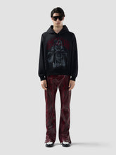 Felpa con cappuccio e stampa gotica - Abbigliamento Donna | GCDS