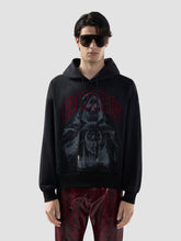 Felpa con cappuccio e stampa gotica - Abbigliamento Donna | GCDS