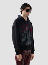 Felpa con cappuccio e stampa gotica - Abbigliamento Donna | GCDS