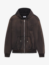 Felpa con cappuccio e zip effetto scolorito - Abbigliamento Uomo | GCDS