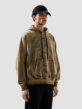 Felpa con cappuccio solarizzata con logo patch - Abbigliamento Uomo | GCDS