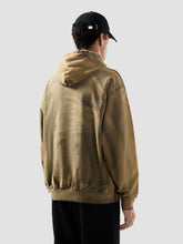 Felpa con cappuccio solarizzata con logo patch - Abbigliamento Uomo | GCDS