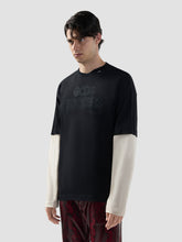 T-shirt a maniche lunghe con stampa rockers - Abbigliamento Uomo | GCDS